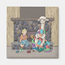 アルパカ編み物