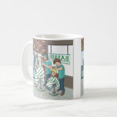 アルパカ髪 コーヒーマグカップ (正面左)