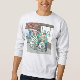 アルパカ髪 スウェットシャツ