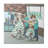 アルパカ髪 タイル (正面)