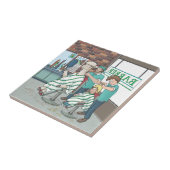 アルパカ髪 タイル (側面)