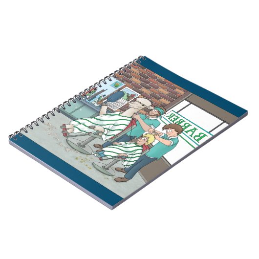 アルパカ髪 ノートブック (左側)