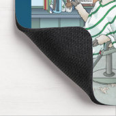 アルパカ髪 マウスパッド (コーナー)