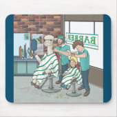 アルパカ髪 マウスパッド (正面)