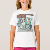 アルパカ髪 Tシャツ (正面)