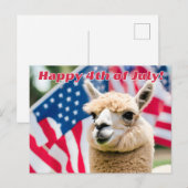 アルパカ7月4日 シーズンポストカード (正面/裏面)