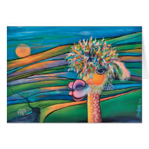 アルパカ-キャサリーンのメッセージカード