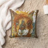 アルパカ クッション (ブランケット)