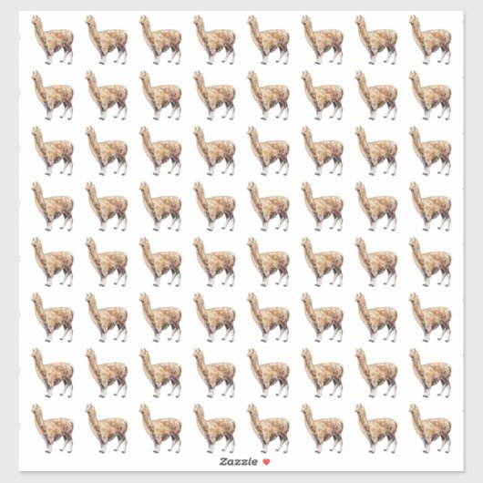 アルパカ シール (シート)