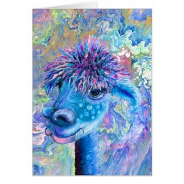 アルパカ-ノラのメッセージカード