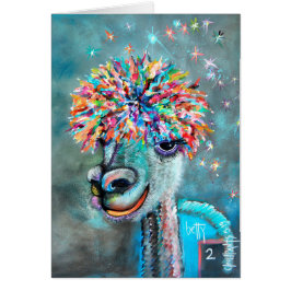 アルパカ-ベティ2のメッセージカードr