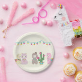 アルパカ ペーパープレート (パーティー)