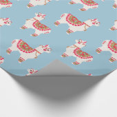 アルパカ ラッピングペーパー (角)