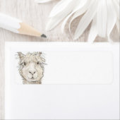 「アルパカ」 ラベル (インサイチュ)