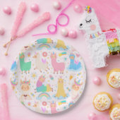 アルパカ/ラマ紙プレート ペーパープレート (パーティー)