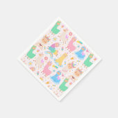 アルパカ/ラマ・ナプキンス スタンダードカクテルナプキン (角)