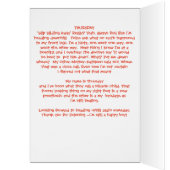 アルパカ-木曜日は物語の健康なカードを得ます (内側 (左))