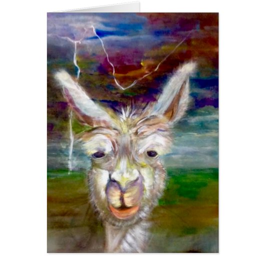 アルパカ- Glen物語カードを持つ叔父さん (正面)