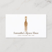 アルパシンプルカ 名刺 (正面)