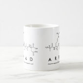 アルパッドペプチド名mug コーヒーマグカップ (中央)
