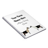 アルパパーソナライズされたイン乳製品 ノートブック (右側)