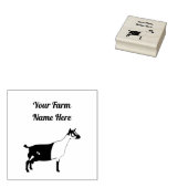 アルパパーソナライズされたイン乳製品 ラバースタンプ (押印)