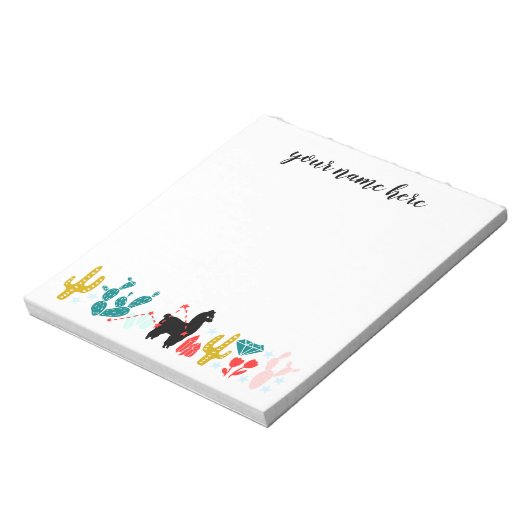 アルパパーソナライズされたカのメモ帳 ノートパッド (回転)