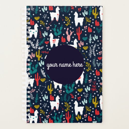 アルパパーソナライズされたカプランナー プランナー手帳 (正面)