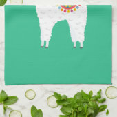 アルパファンキーカクリスマスカイトラマ キッチンタオル (折り畳み)