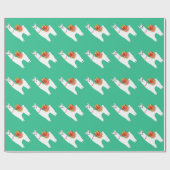 アルパファンキーカクリスマスカイトラマ ラッピングペーパー (フラット)