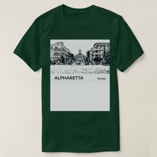 アルパレッタジョージアTシャツ Tシャツ (デザイン正面)