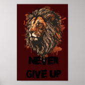 アルパ与えスは決して感動的トレンディー ポスター (正面)