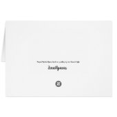 アルパ予測できなカスメリークリスマスカード19-4 (裏面横)