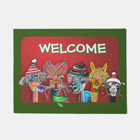 アルパ予測できなカドアマット ドアマット (正面)