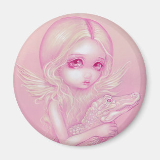 「アルビノアリゲーターエンジェル」マグネット マグネット