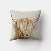 アルビノハイランド牛 クッション (裏面)