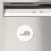 アルビノハッチリングボールパイソン マグネット (インサイチュ (食洗機))