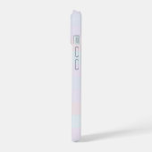 アルビノ ピンク iPhone 15ケース (左側面)
