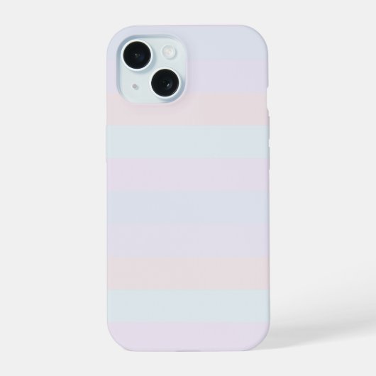 アルビノ ピンク iPhone 15ケース (裏面)
