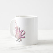 アルビパーソナライズされたノ図解入りの、写真付きの・アキソロトル コーヒーマグカップ (正面左)