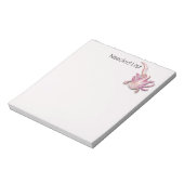 アルビパーソナライズされたノ図解入りの、写真付きの・アキソロトル ノートパッド (回転)