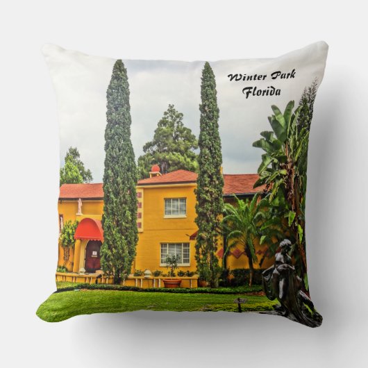 アルビンポラセック美術館&ガーデンズウィンターパークFL クッション (正面)