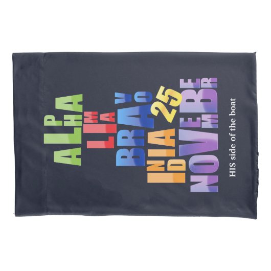 アルビン25 枕カバー (正面左)