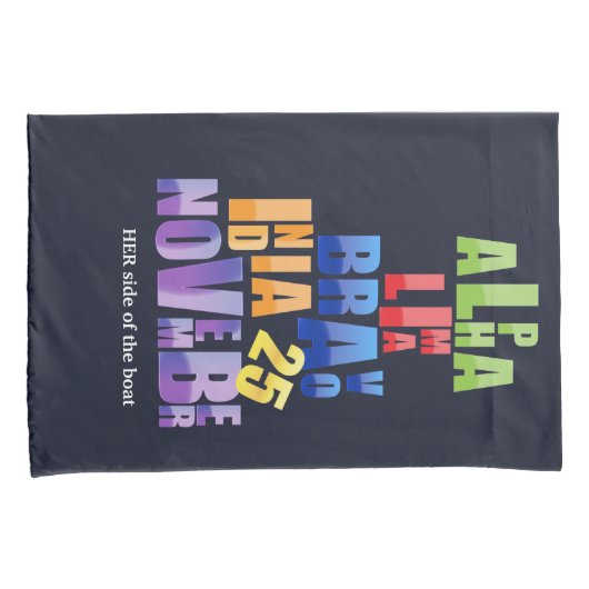 アルビン25 枕カバー (正面右)