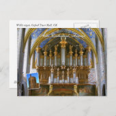 アルビ大聖堂オルガン ポストカード (正面/裏面)