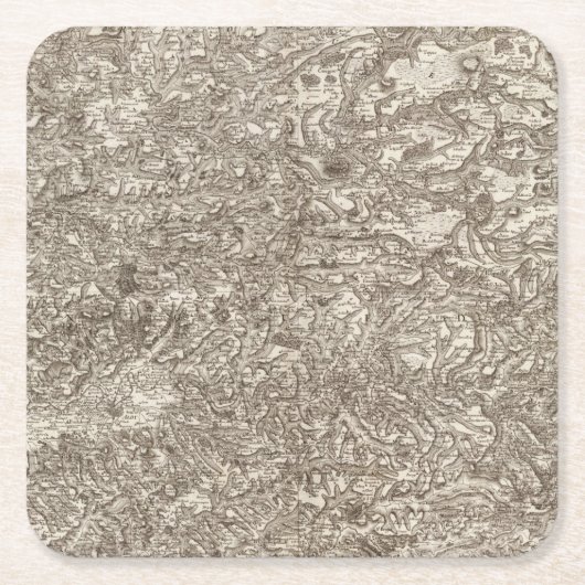 アルビ スクエアペーパーコースター (正面)