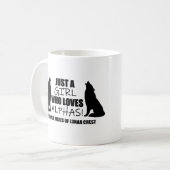 アルピスマグ コーヒーマグカップ (正面左)