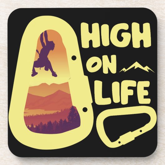 アルピニスト登山 コースター (正面)