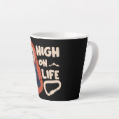 アルピニズムが人生で高く登ること カフェラテマグ (右アングル)