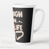 アルピニズムが人生で高く登ること カフェラテマグ (右)